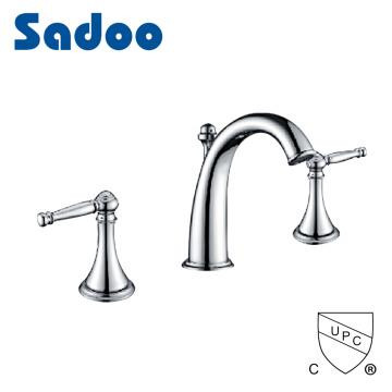 CUPC double lever basin faucet